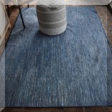 DR01. Blue ruggable rug. 